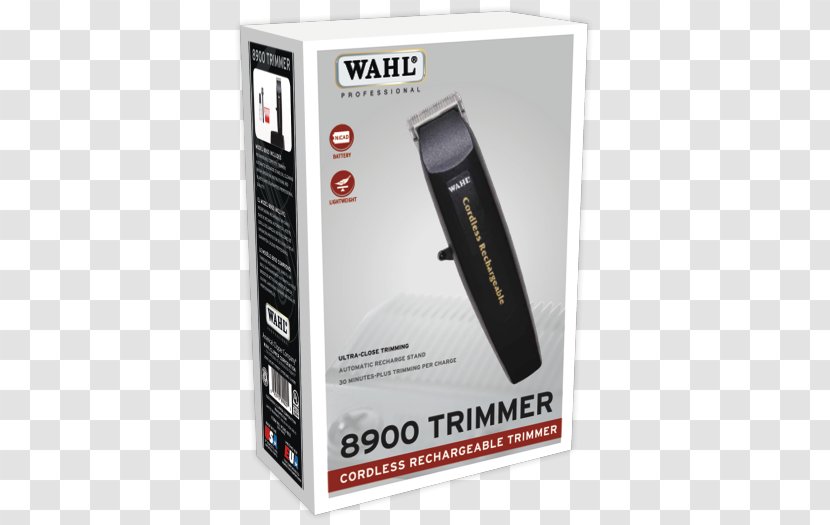 Hair Clipper Wahl Cordless Professional 8900 Rechargeable Battery - Trimmer Transparent PNG