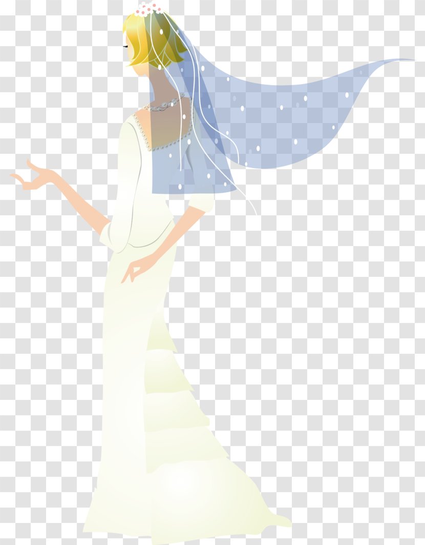 Fairy Figurine Wedding Angel M Animated Cartoon - Silhouette Transparent PNG