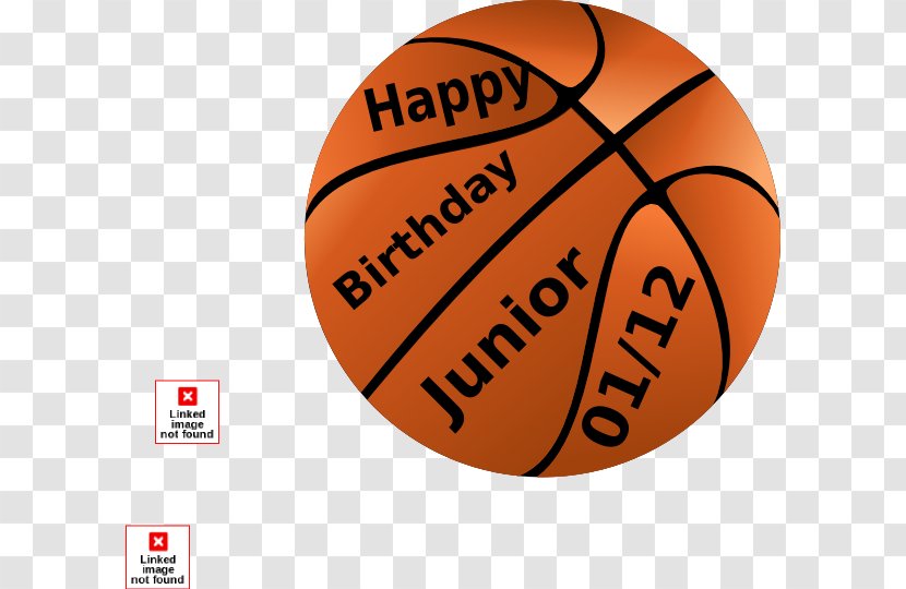 Basketball Court Backboard Clip Art - Happy Birthday Vector Transparent PNG