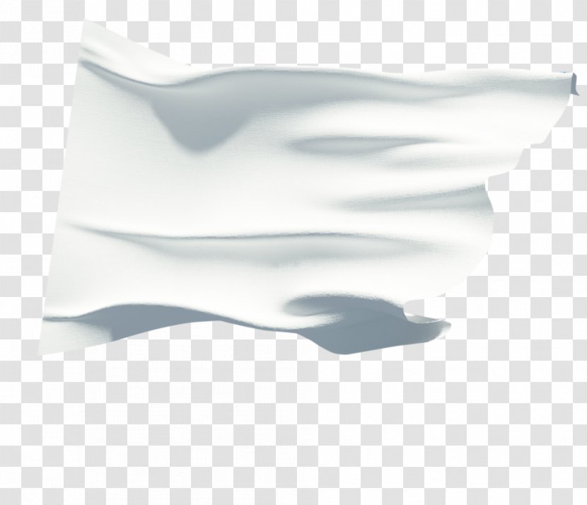 White Flag Flagpole Of Papua New Guinea - Origami Banner Transparent PNG