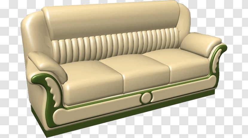 Loveseat Sofa Bed Couch - White Transparent PNG