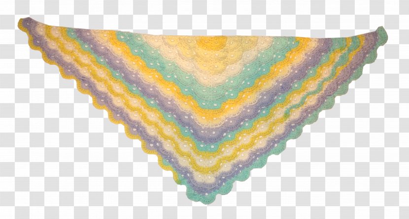 Scarf Shawl Crochet Pastel Poncho - Cotton Transparent PNG