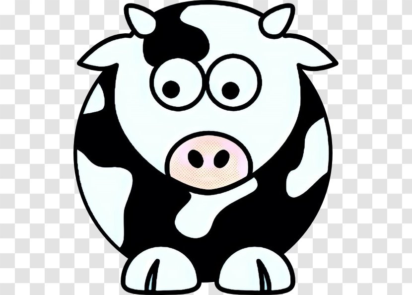 Clip Art Openclipart Holstein Friesian Cattle Calf - Dairy - Line Transparent PNG