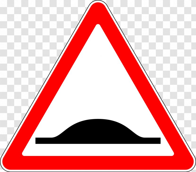 Traffic Sign Speed Bump Road Warning - Decisions Transparent PNG