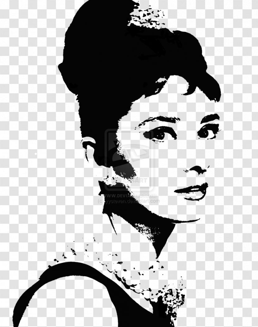 Stencil Breakfast At Tiffany's Film Photography Painting - Flower Transparent PNG