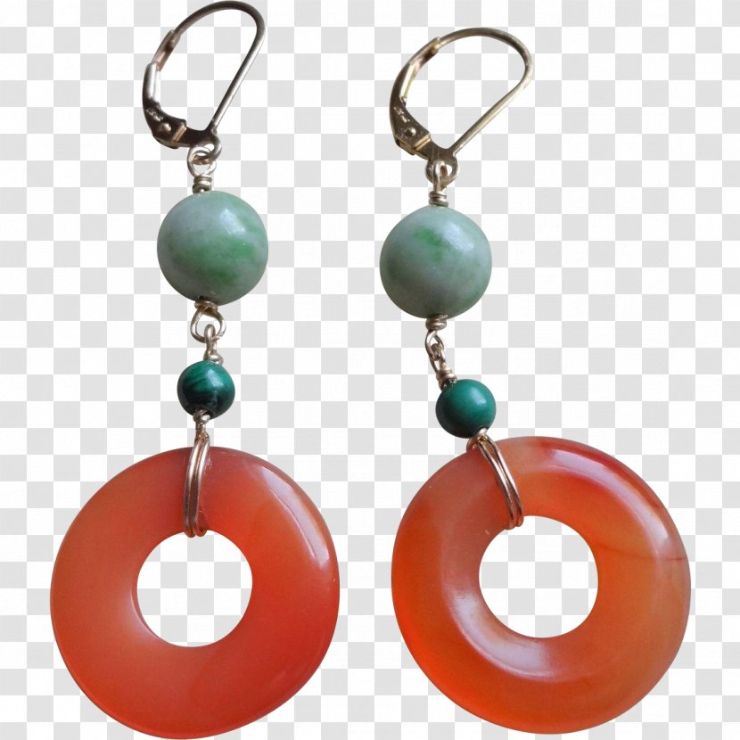 Turquoise Earring Body Jewellery Bead Transparent PNG