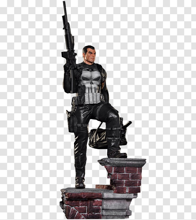 Marvel Comics Legacy Replica Statue 1/4 The Punisher 71 Cm Sideshow Collectibles - Action Figure - Big Pun Transparent PNG