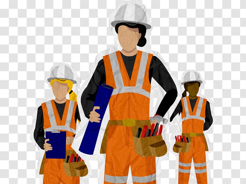 Construction Worker Clip Art National Association Of Women In Renovation - Outerwear - Workforce Transparent PNG
