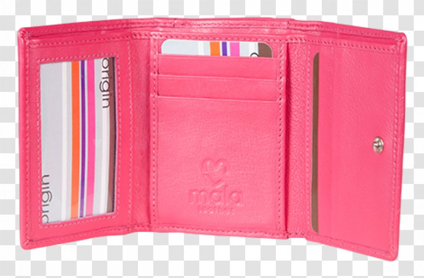 Wallet Coin Purse Leather Handbag Pink M Transparent PNG