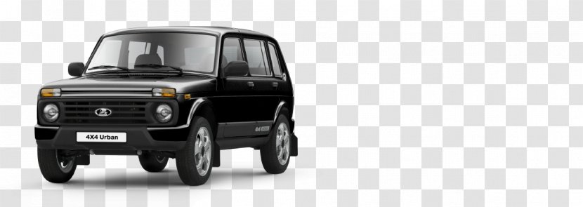 LADA 4x4 1.7 Urban 3-Door Car Four-wheel Drive 5D Transparent PNG