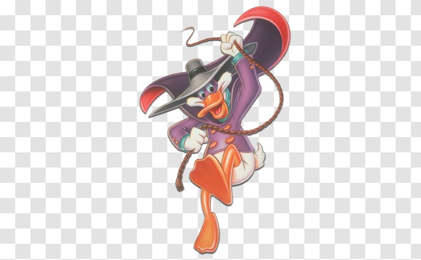 Donald Duck Goofy Cartoon Fan Art Character - Darkwing - DUCK Transparent PNG