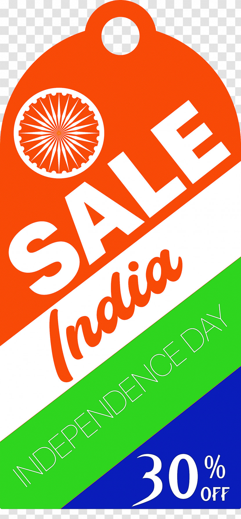 India Indenpendence Day Sale Tag India Indenpendence Day Sale Label Transparent PNG