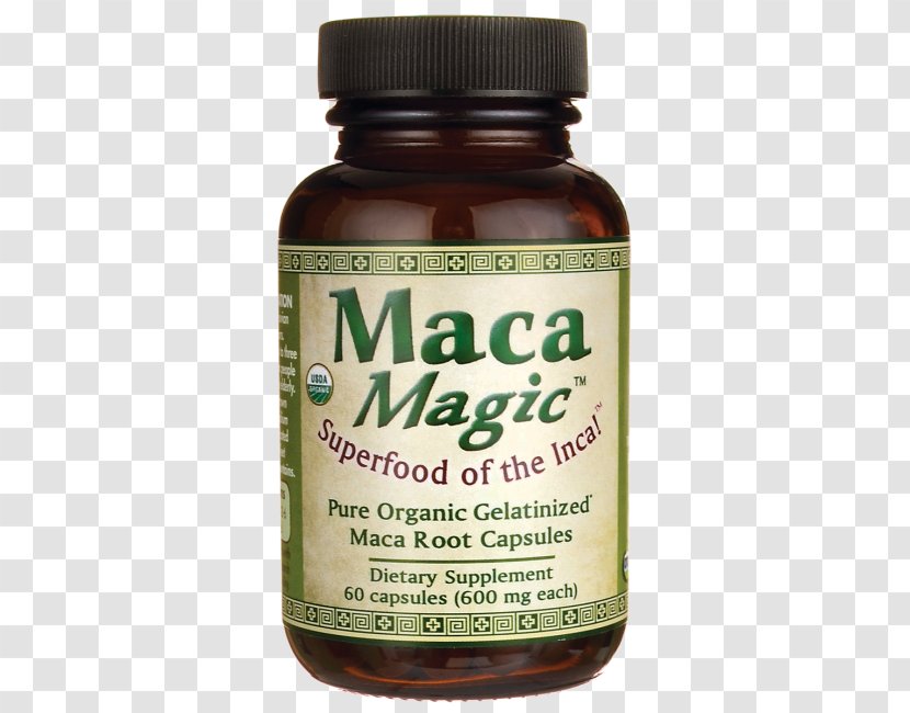 Dietary Supplement Organic Food Maca Swanson Health Products Capsule - Fish Oil - Tablet Transparent PNG