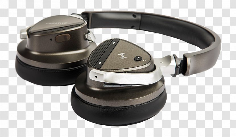 Headphones Creative Aurvana Gold Labs Xbox 360 Wireless Headset - Audio Transparent PNG