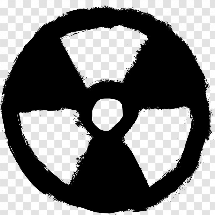 Symbol Radioactive Decay - Black Transparent PNG