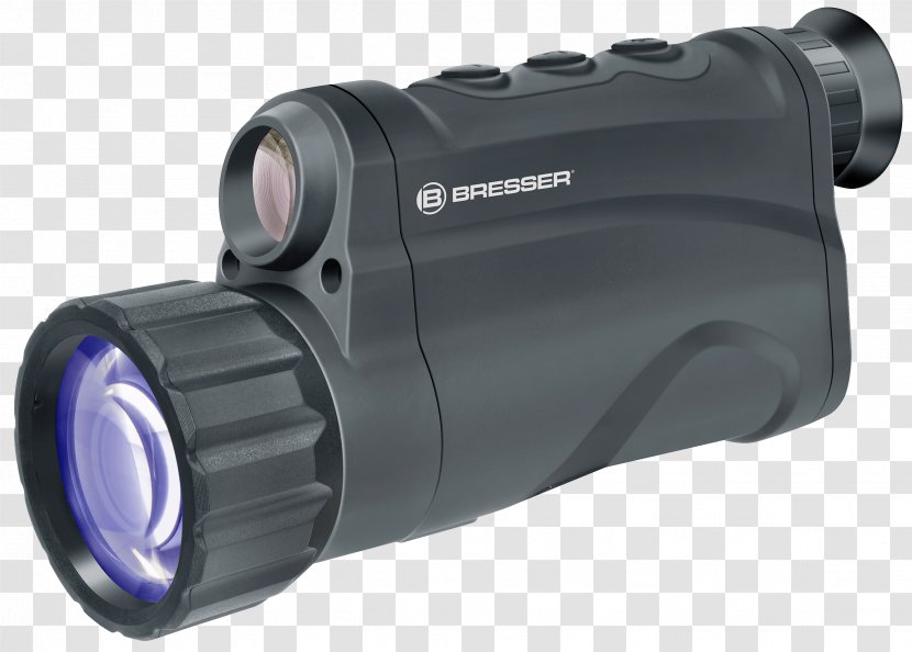 Light Night Vision Device Monocular Bresser - Optical Instrument Transparent PNG
