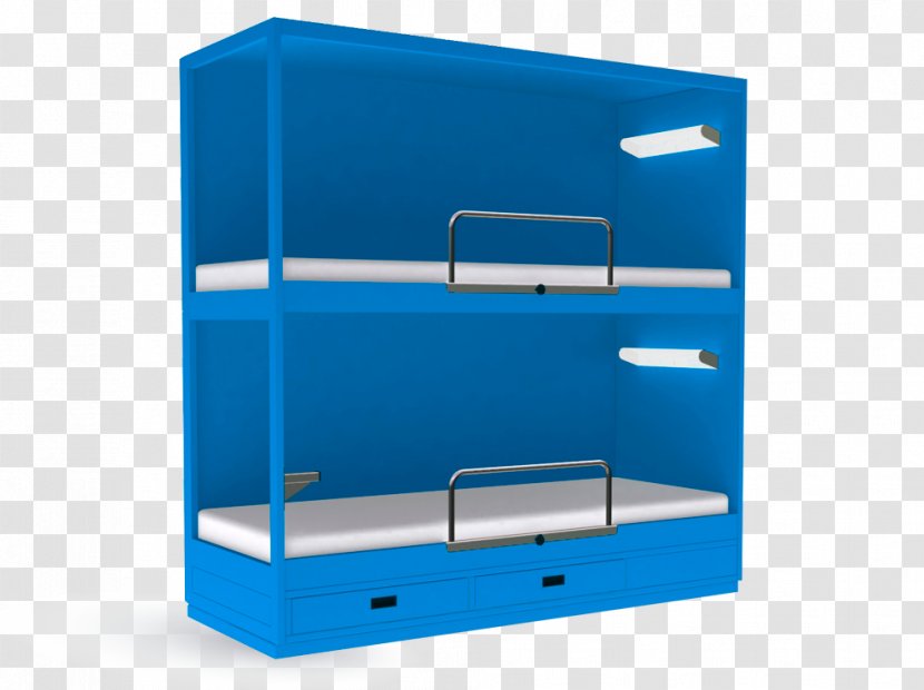 Shelf Bunk Bed Cajonera Drawer - Blue Transparent PNG