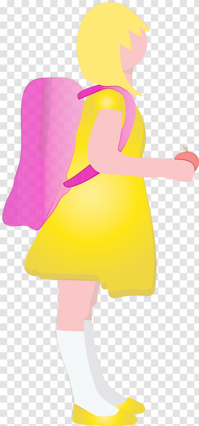 Pink Cartoon Yellow Joint Costume Transparent PNG