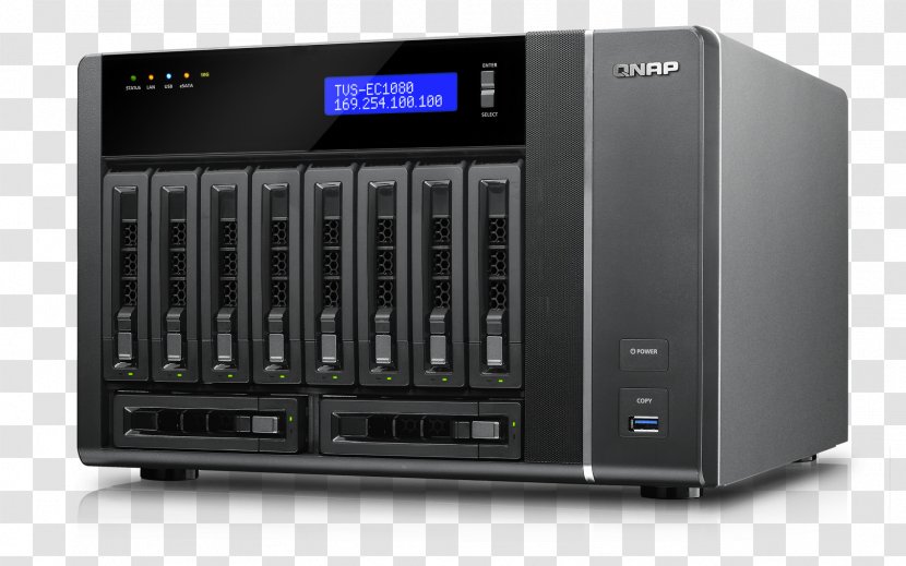 Intel Network Storage Systems Video Recorder QNAP Systems, Inc. Data - Computer - Shadow Angle Transparent PNG
