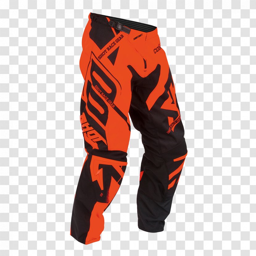 KTM Pants Clothing Motorcycle Motocross - Black Transparent PNG