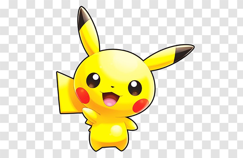 Pokémon Rumble World X And Y Pikachu Blast - Yellow Transparent PNG