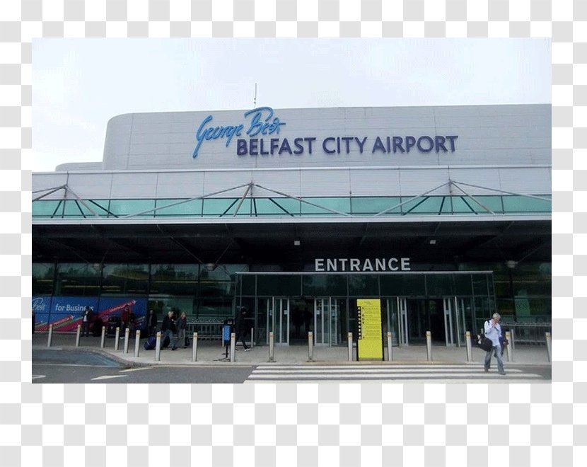 George Best Belfast City Airport International Jersey Bareilly - Signage - Upscale Residential Quarter Transparent PNG