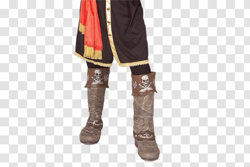 Buccaneer Boot Jack Sparrow Costume Piracy - Shoe Transparent PNG