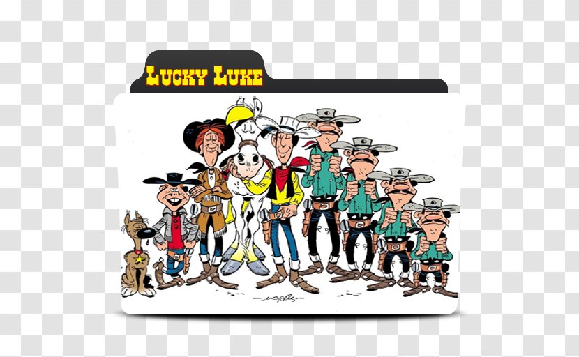 Billy The Kid Rantanplan Calamity Jane Lucky Luke Jolly Jumper - LUCKY LUKE Transparent PNG