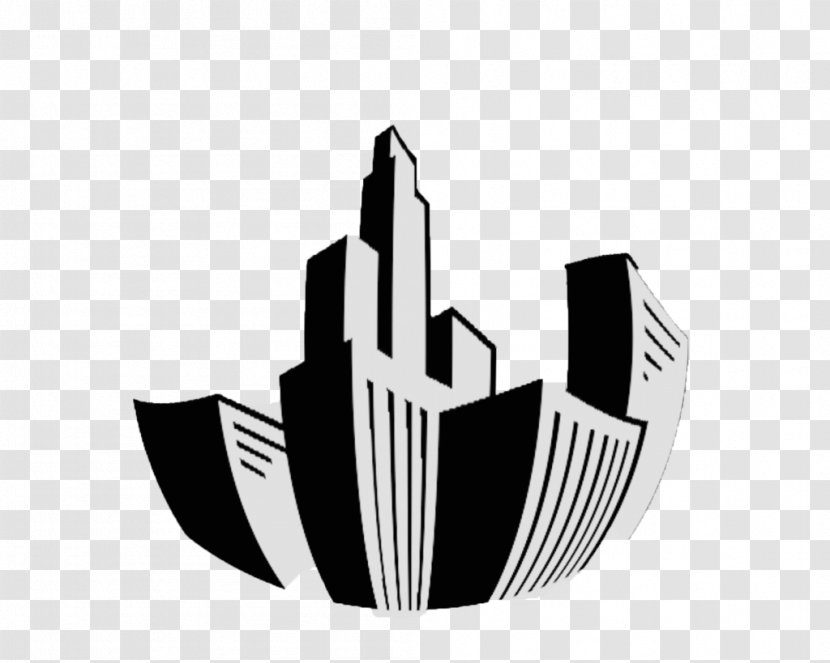 Clip Art Building Logo Image - Drawing Transparent PNG