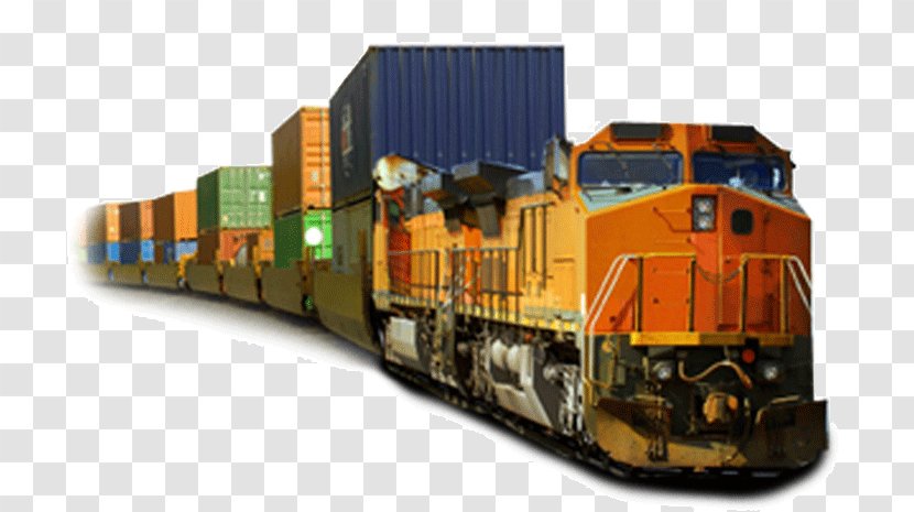 Rail Transport Train Freight Cargo Transparent PNG