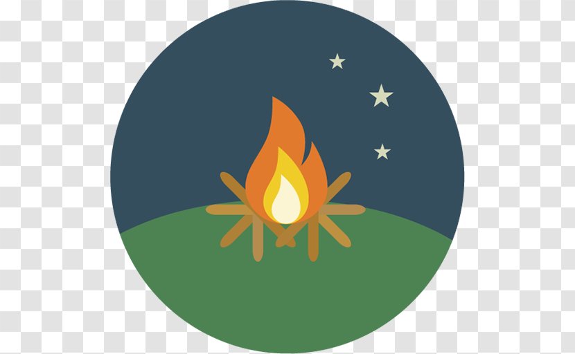 Campfire Camping Bonfire - Flame Transparent PNG