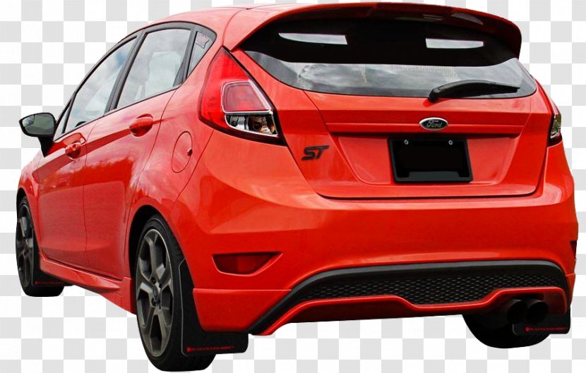 Bumper Mid-size Car 2012 Ford Fiesta - Automotive Wheel System Transparent PNG