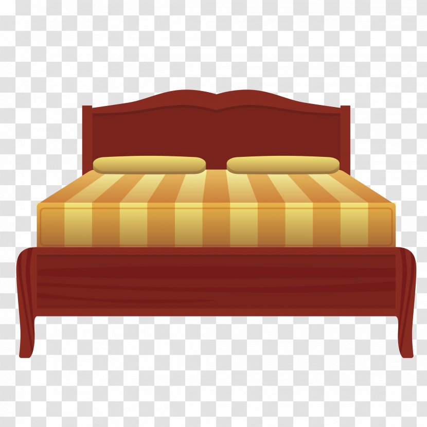 Bedside Tables Furniture Couch - Bed Design Element Transparent PNG