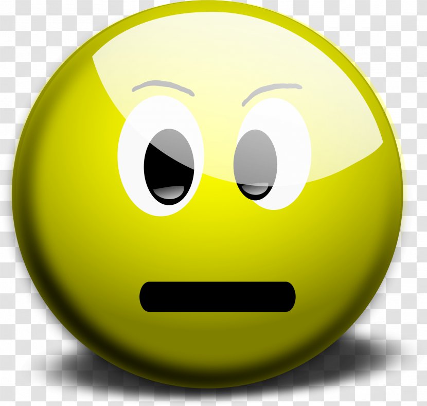 Smiley Emoticon Blank Expression Clip Art - Smile - Glow Transparent PNG