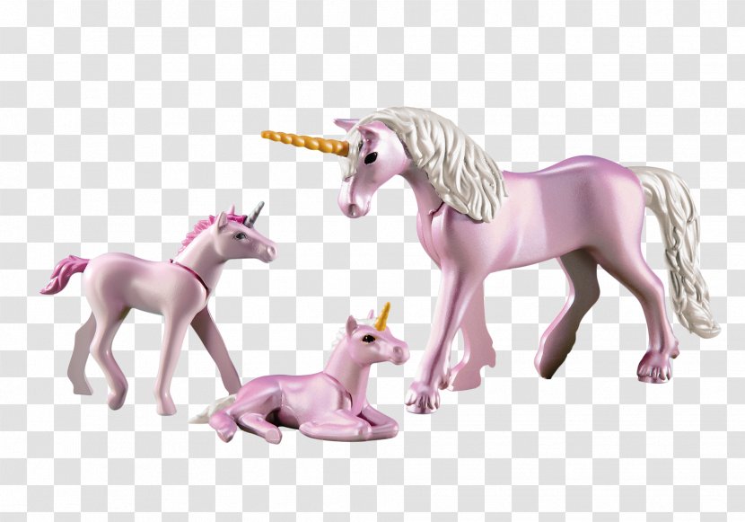 Playmobil Foal Unicorn Calf Toy - Animal Figure - Pegasus Clipart Transparent PNG