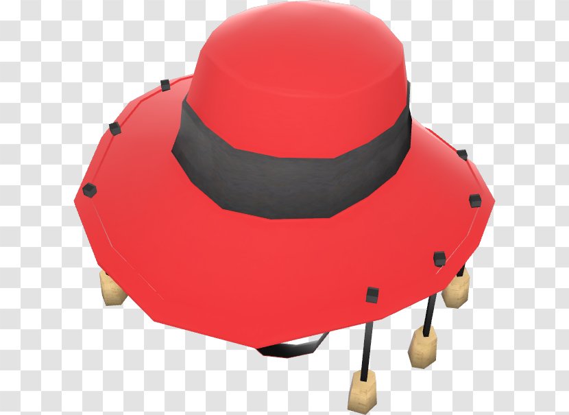 Team Fortress 2 Swagman Chapeau Claque Hat Headgear - Red Transparent PNG