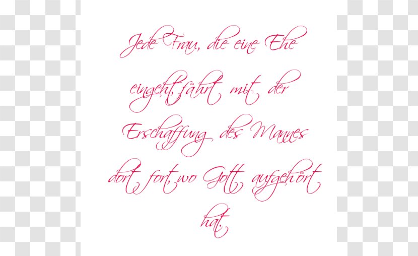Calligraphy Wall Decal Pink M Sticker Font - Hochzeit Transparent PNG