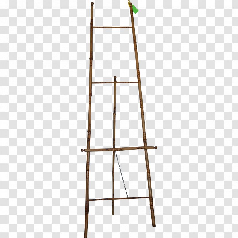 Ladder Angle Wood Easel Transparent PNG