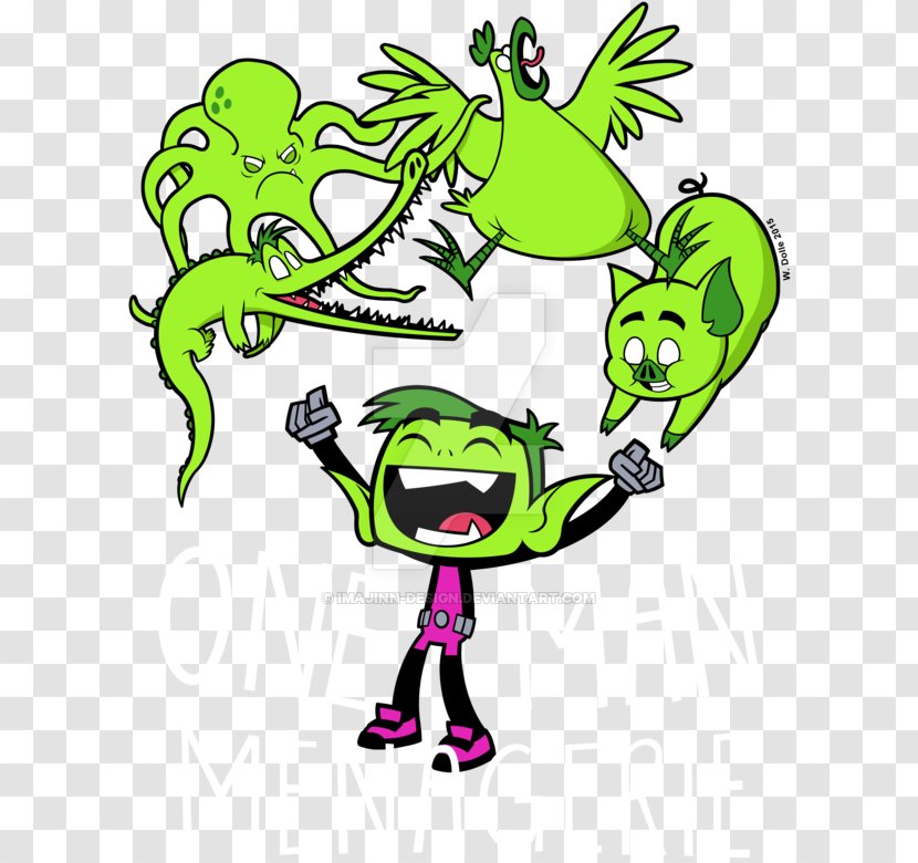 Beast Boy Raven Robin Teen Titans - Leaf Transparent PNG