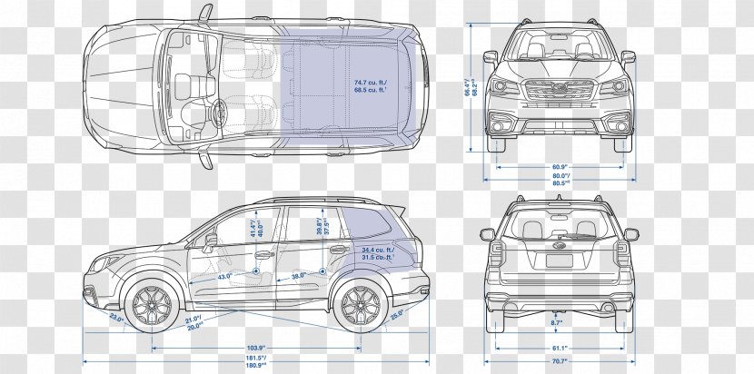 2017 Subaru Forester Car 2016 2018 - Bmw Transparent PNG
