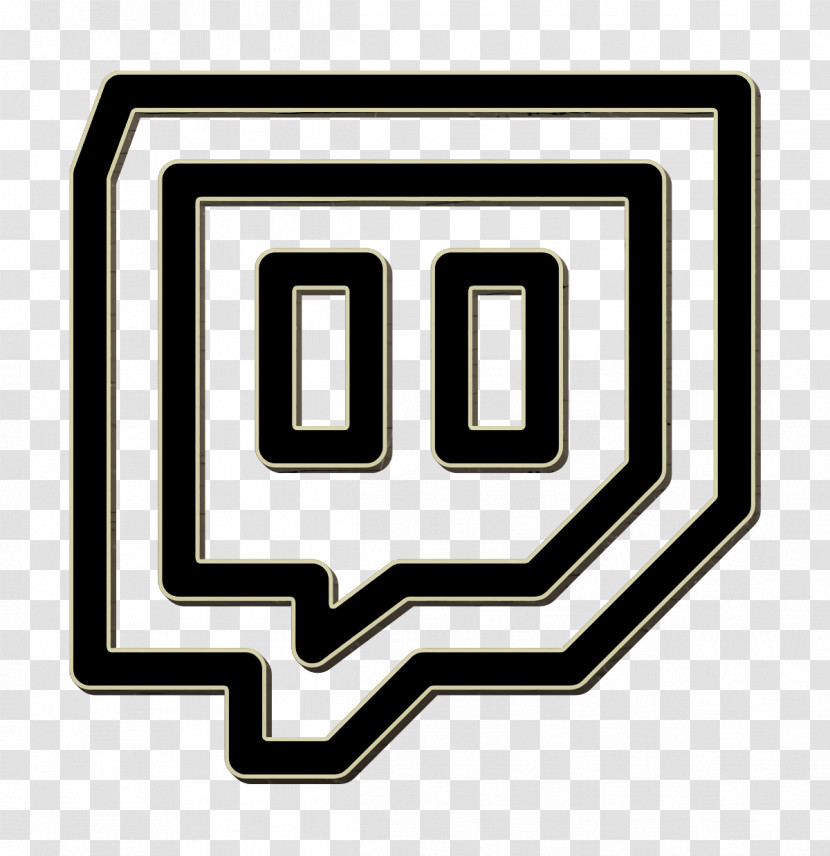 Twitch Icon Social Network Icon Transparent PNG