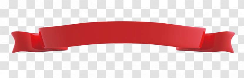 Couch Angle - Red Ribbon Banners Transparent PNG
