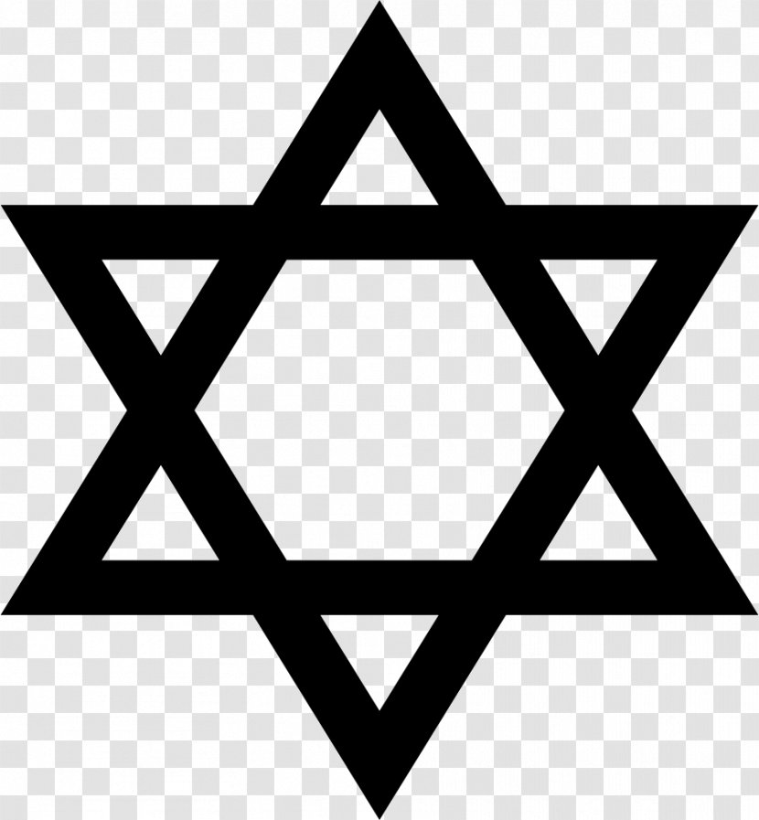 Star Of David Judaism Symbol Clip Art - Text Transparent PNG