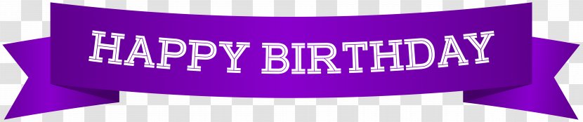 Aura Bar And Lounge Birthday Banner Clip Art - Label - Happy Purple Image Transparent PNG