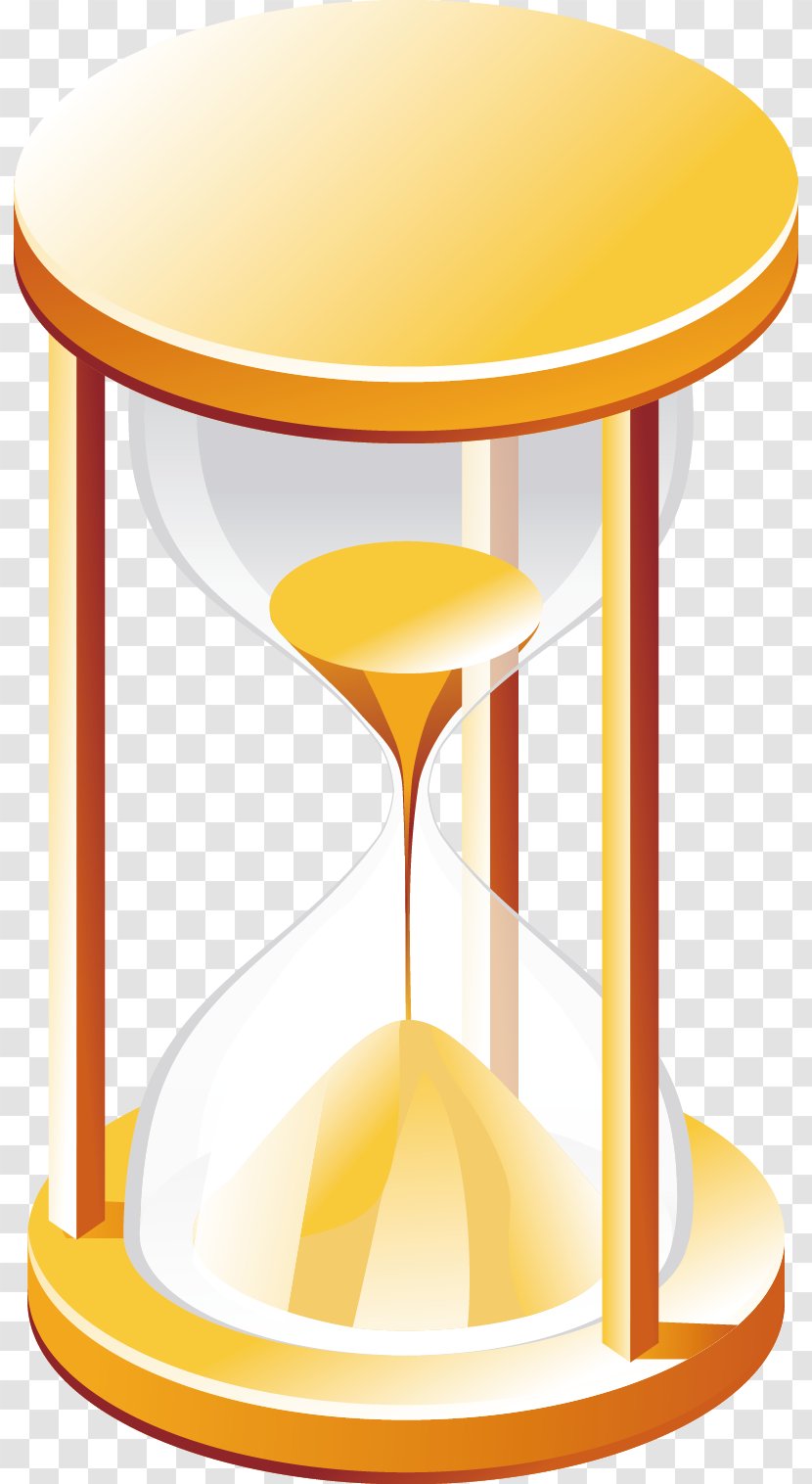 Hourglass Gratis - Golden Transparent PNG