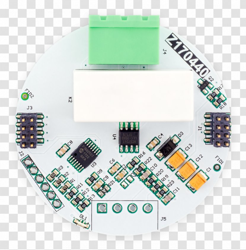 Microcontroller Electricity Meter Sensor Electronics Internet Of Things - Technology - Topview Transparent PNG