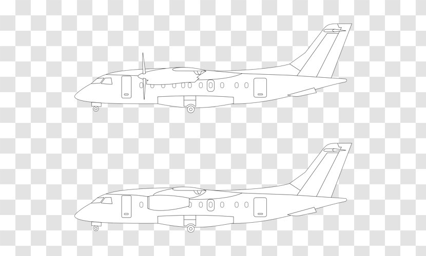 Fairchild Dornier 328JET Airplane 328-100 Fokker 50 - Wing - Sukhoi Superjet 100 Transparent PNG