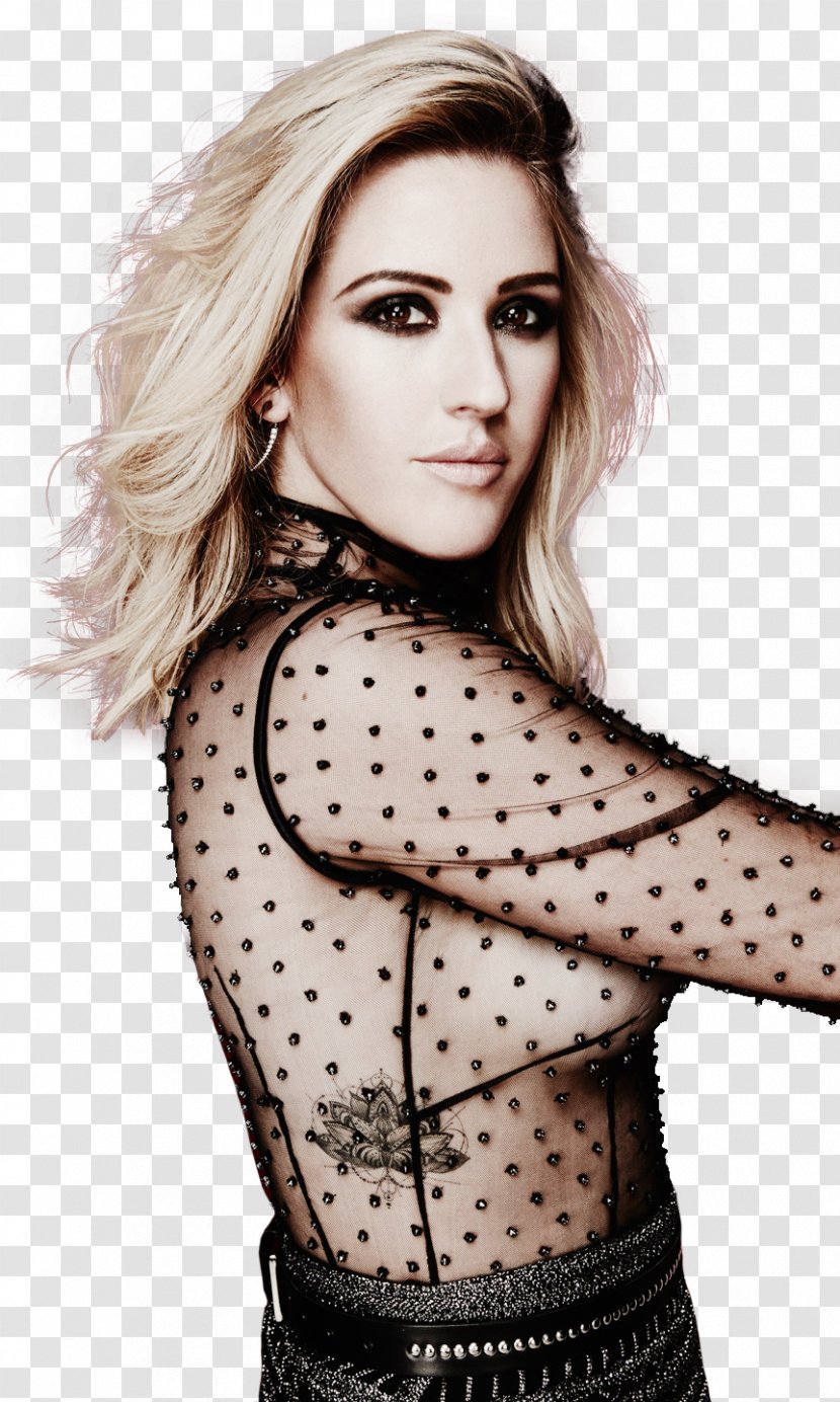 Ellie Goulding Glamour Photography Magazine - Heart Transparent PNG