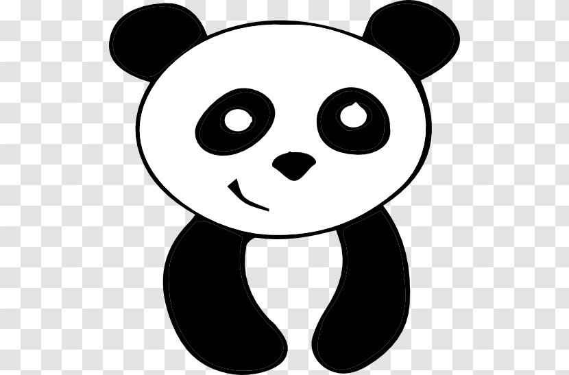 Giant Panda Bear Clip Art - Cartoon - Clipart Transparent PNG