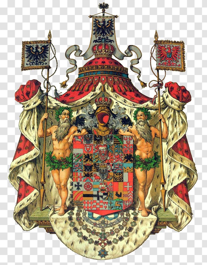 Kingdom Of Prussia Siebmachers Wappenbuch Coat Arms Groot Wapen - Prussian Crown Jewels Transparent PNG